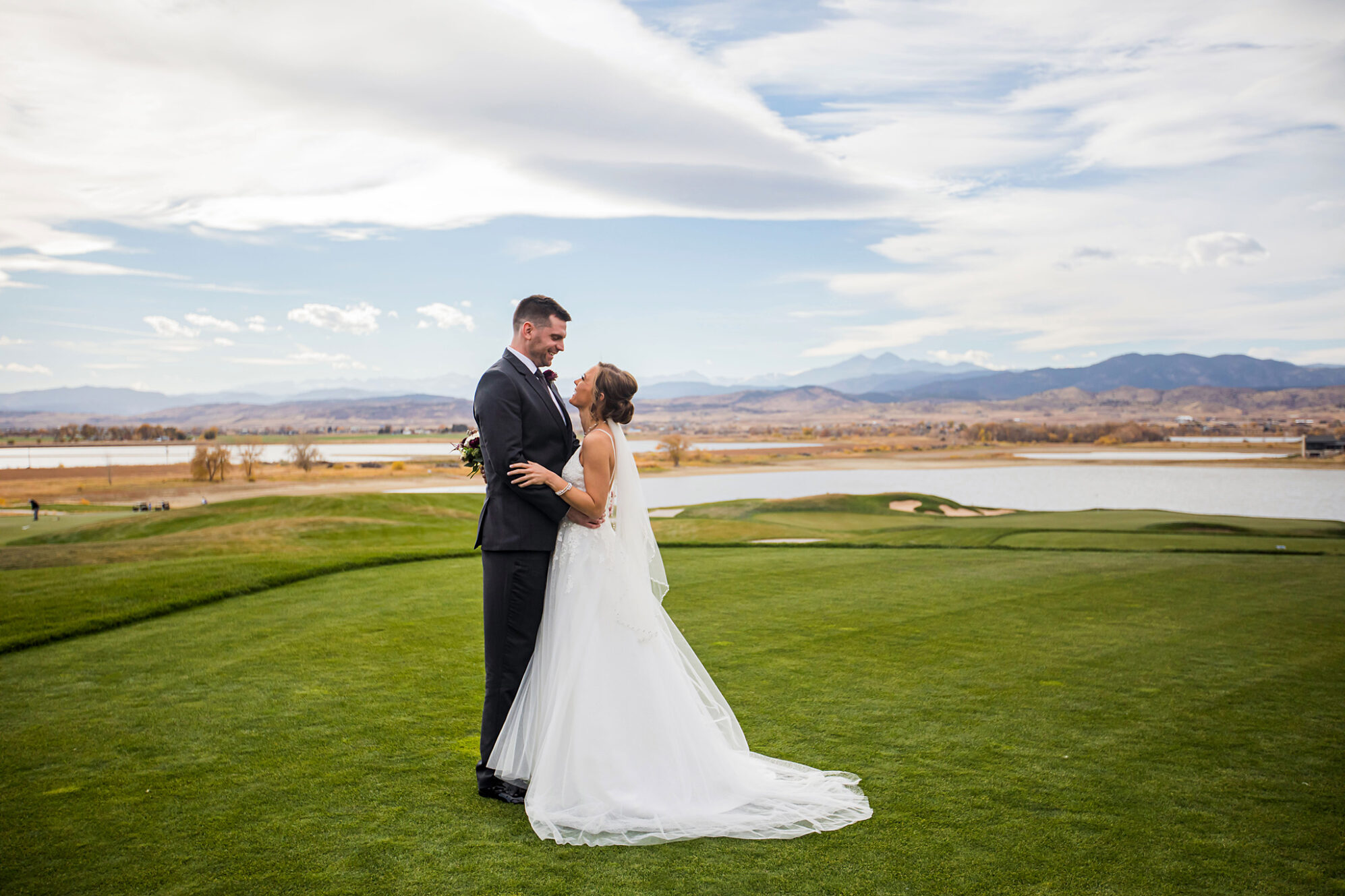Jordi & Dave's Wedding at TPC Berthoud by Colorado Wedding Photographers, All Digital Photo and Video